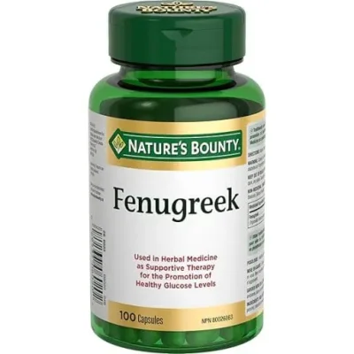 قرص عصاره شنبلیله Nature Bounty Fenugreek Seed 305mg (100 عددی)
