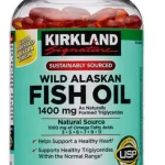 قرص فیش اویل Fish Oil 1400mg آلاسکای وحشی کرکلند (230 عددی)