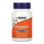 قرص گلوتاتیون روشن کننده پوست 500 میلی گرم NOW Gluthatione (30 عددی)
