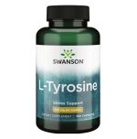 کپسول ضد استرس ال-تیروزین Swanson L-Tyrosine 500mg سوانسون (100 عددی)
