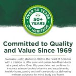 کپسول گلوتاتیون  روشن کننده پوست Swanson Gluthatione 250mg سوانسون (60 عددی) - Image 9