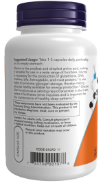 کپسول گلیسین NOW Glycine 1000mg (100 عددی) - Image 4