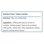 سافت ژل امگا Wild Salmon & Fish Oil Omega-3 جیمیسون (210 عددی) - Image 2