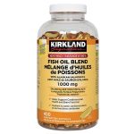سافت ژل فیش اویل ترکیبی Kirkland Wild Fish Oil Blend with Alaskan Salmon Oil کرکلند (400 عددی) - Image 9