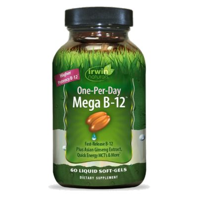 سافت ژل ویتامین B12 1500mcg Irwin Naturals ایروین نچرالز (60 عددی)