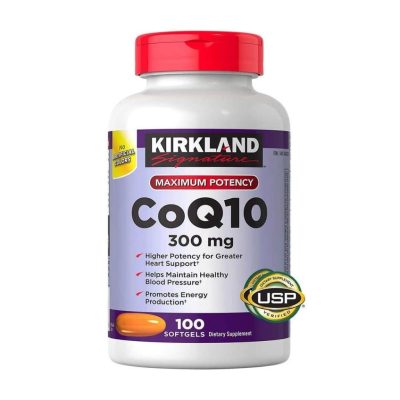 سافت ژل کوآنزیم Kirkland Coenzyme Q10 300mg کرکلند (100 عددی)