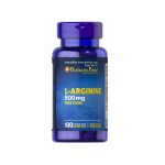 قرص آرژنین arginine 500 Mg پوریتان پراید (100 عددی)