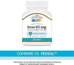 قرص آهن 21Century Iron 65mg قرن 21 (120 عددی) - Image 6