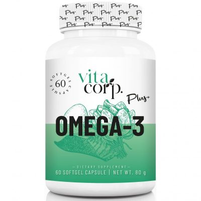 قرص امگا 3 1000mg ویتاکورپ (60 عددی)