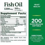 قرص امگا 3 Nature's Bounty 1200mg نیچرز بونتی (200 عددی) - Image 3