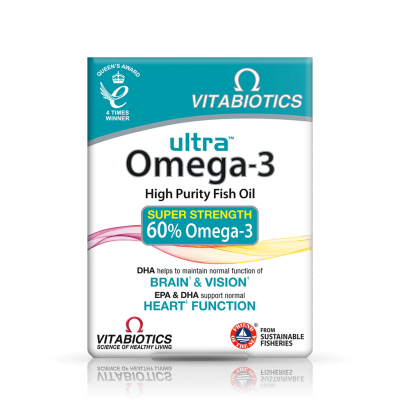 قرص امگا Ultra Omega 3 ویتابیوتیکس (60 عددی)