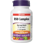 قرص ب کمپلکس Webber Naturals B50 Complex وبر نچرالز (80 عددی) - Image 14