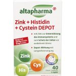 قرص زینک + هيستيدين + سيستين آلتافارما (40 عددی)