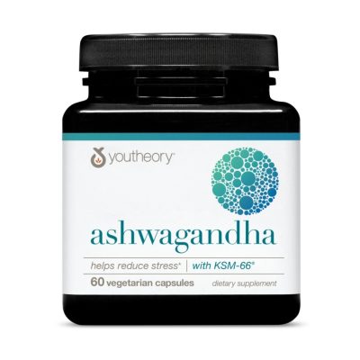 قرص عصاره آشواگاندا Youtheory Ashwagandha 1000mg یوتئوری (60 عددی)