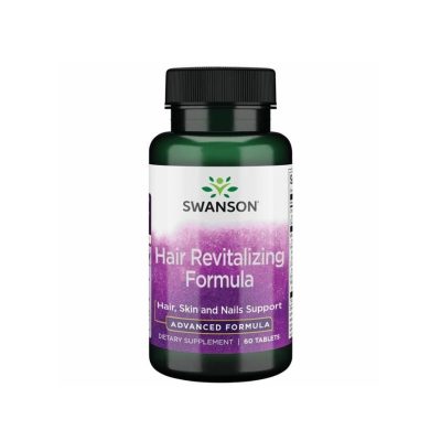 قرص فرمول احیا کننده مو و ناخن Swanson Hair Revitalizing Formula سوانسون ( 60 عددی)