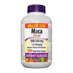 قرص ماکا Webber Naturals MACA Energy with Ginseng وبر نچرالز (150 عددی) - Image 7