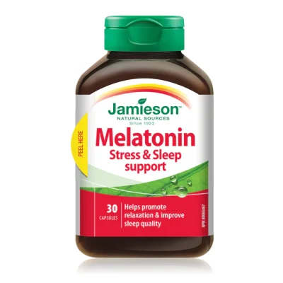 قرص ملاتونین Melatonin Stress & Sleep Support جیمیسون (30 عددی)