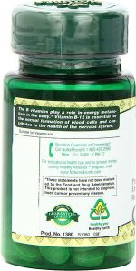 قرص ویتامین B12 1000mcg نیچرز بونتی (100 عددی) - Image 6
