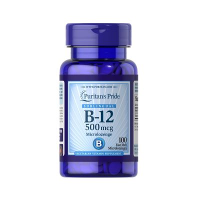 قرص ویتامین B12 500mcg پوریتان پراید (100 عددی)