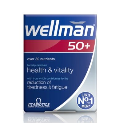 قرص ویتامین آقایان بالای 50 سال ولمن Wellman ویتابیوتیکس(30 عددی)