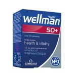 قرص ویتامین آقایان بالای 50 سال ولمن Wellman ویتابیوتیکس(30 عددی) - Image 3