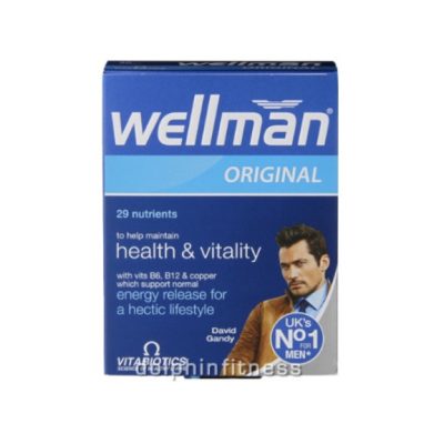 قرص ویتامین آقایان ولمن Wellman ویتابیوتیکس (30 عددی)
