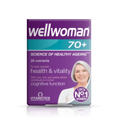 قرص ویتامین بانوان بالای 70 سال ولومن Wellwoman ویتابیوتیکس (30 عددی)