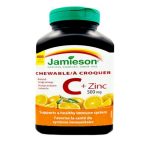 قرص ویتامین Jamieson C + Zinc جیمیسون  (400 عددی) - Image 4
