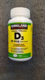 قرص ویتامین Kirkland D3 1000mg کرکلند (360 عددی) - Image 4