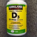 قرص ویتامین Kirkland D3 1000mg کرکلند (360 عددی) - Image 5