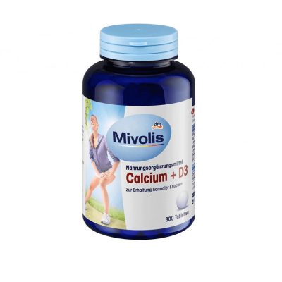 قرص کلسیم 267mg و D3 موولیس (300 عددی)
