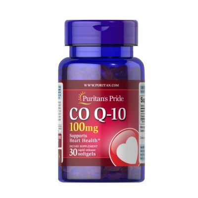 قرص کوآنزیم Coenzyme Q10 100mg پوریتان پراید (30 عددی)