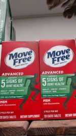 قرص گلوکوزامین همراه با کندرویتین کلسیم 1500mg موو فری Move Free Advanced - Image 14