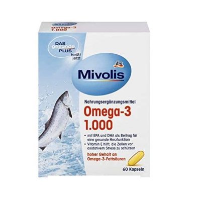 قرص Omega 3 امگا 3 1000mg موولیس (60 عددی)