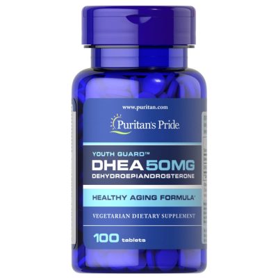 قرص Puritan Pride DHEA 50mg پوریتان پراید (100 عددی)
