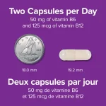 قرص Webber Naturals B6 . B12 وبر نچرالز (120 عددی) - Image 7