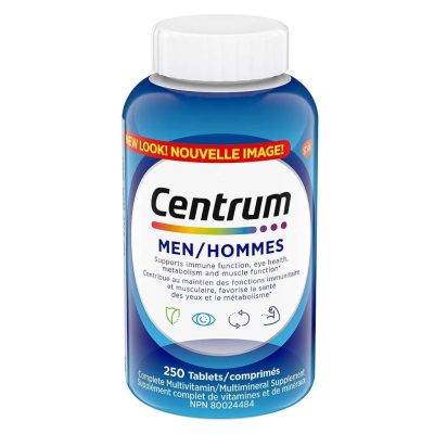 مولتی ویتامین سنتروم آقایان Centrum Men (250 عددی)