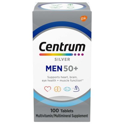 مولتی ویتامین سنتروم آقایان بالای 50 سال Centrum Men (100 عددی)