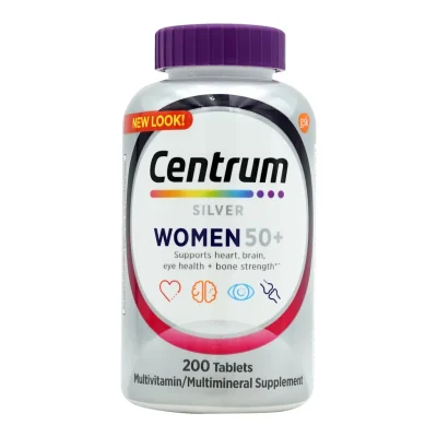 مولتی ویتامین سنتروم بانوان بالای 50 سال Centrum Women (200 عددی)