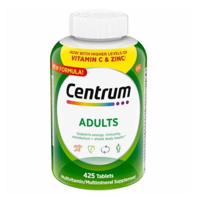 مولتی ویتامین سنتروم بزرگسال Centrum Adults (425 عددی)