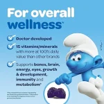پاستیل مولتی ویتامین کودک اسمورفی Smurfs Kids Multivitamin (60 عددی) - Image 4