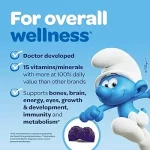 پاستیل مولتی ویتامین کودک اسمورفی Smurfs Kids Multivitamin (60 عددی) - Image 5
