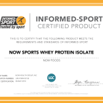 پروتئین وی ایزوله NOW Whey Protein Isolate (816 گرم) - Image 7