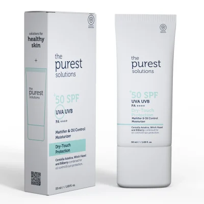 کرم ضد آفتاب پیورست سولوشن مات کننده پوست چرب SPF50
