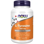ضد استرس ال-تیروزین  ناو NOW L-Tyrosine 500mg ۱۲۰عددی
