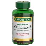 سافت ژل ب کمپلکس با ویتامین C نیچرز بونتی Nature Bounty B-Complex ( 100 عددی) - Image 2