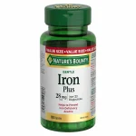 آهن 28mg نیچرز بونتی 150عدد GENTLE IRON PLUS