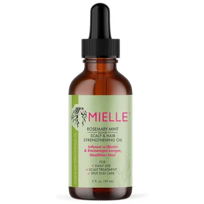 روغن رزماری و نعناع میله MIELLE ضد ریزش و درمان اسکالپ