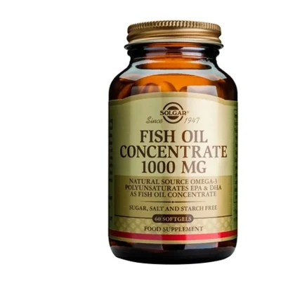 روغن ماهی 1000mg سولگار فیش اویل SOLGAR Fish Oil