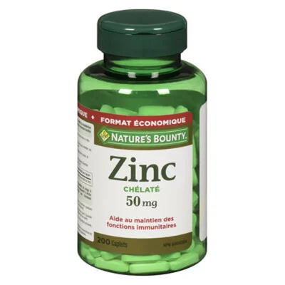 زینک نیچرز بونتی 50mg تعداد 200 عدد